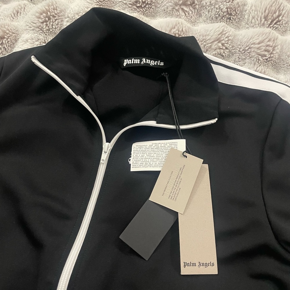 Palm Angels Classic Logo Track Jacket Sz L - Picture 9 of 12